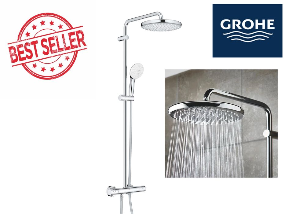 GROHE 26670001 Душова система з Термостатом