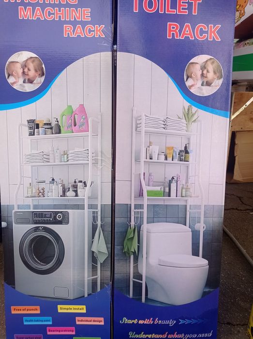 Полка-стелаж над унитазом