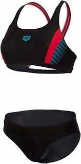 Kostium dwuczęściowy Arena 42 czarny