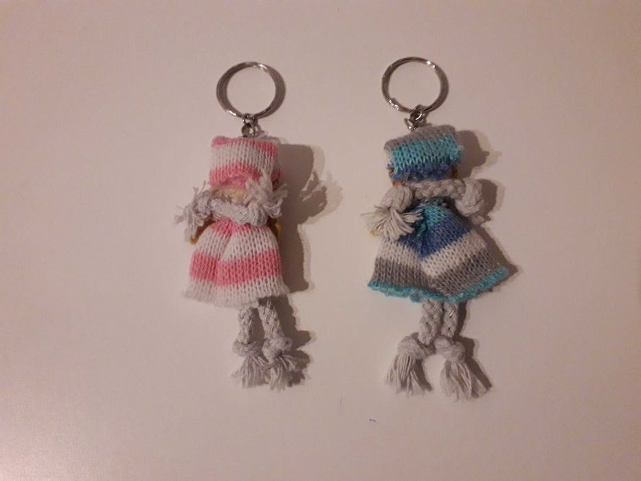 Porta chaves bonecas