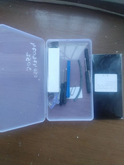 Дисплей (Экран) ZTE Blade A530, Blade A606 с тачскрином (сенсором) чер