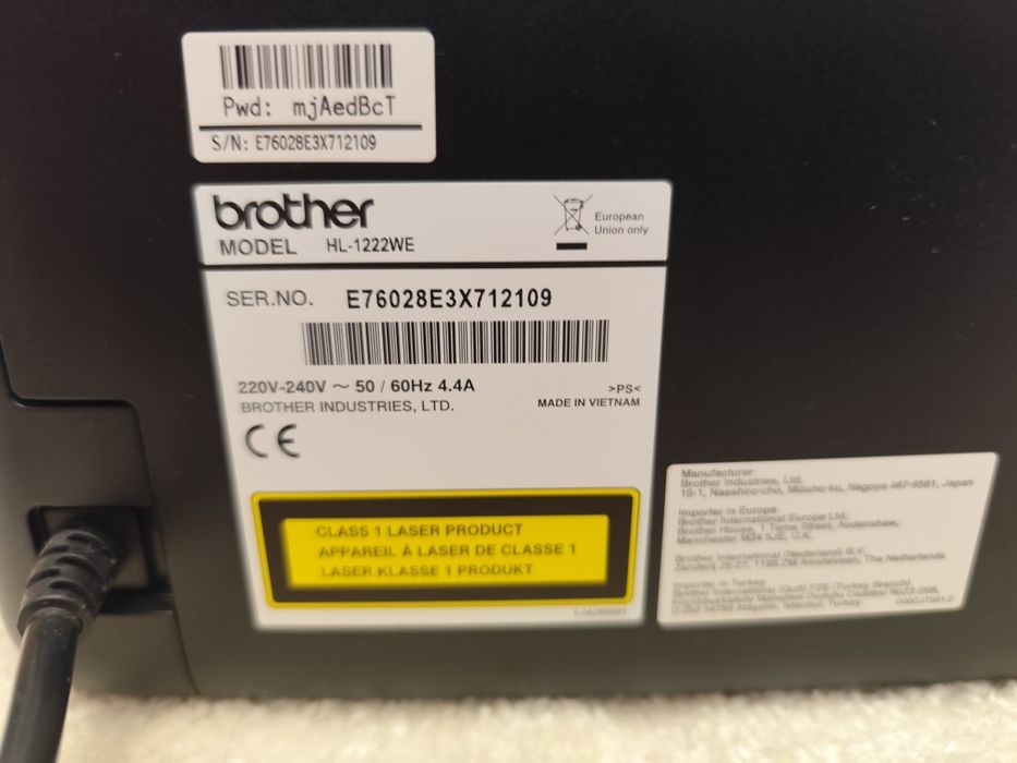 Drukarka monochromatyczna laserowa Brother