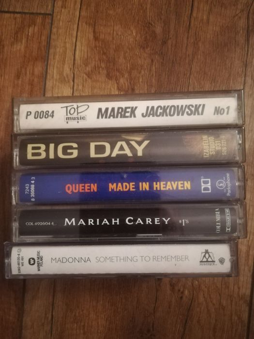 Kasety Madonna Queen Mariah Carey Big Day Marek Jackowski