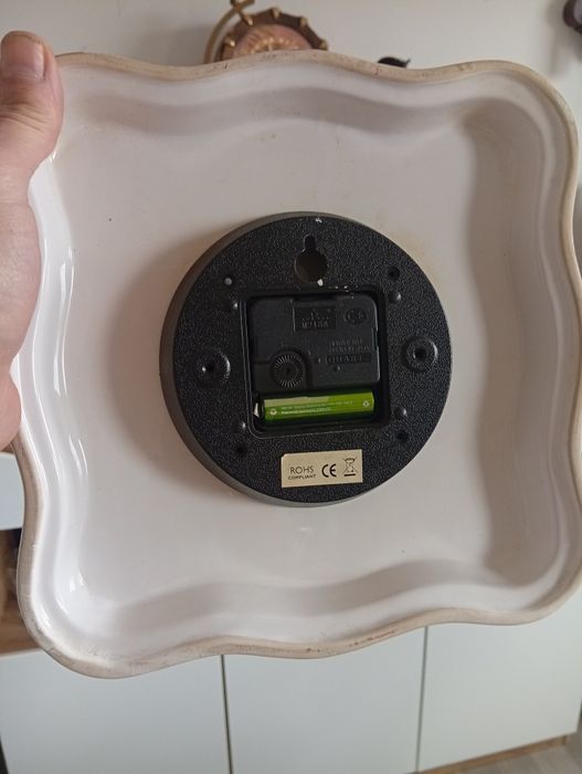 Zegar ścienny ceramiczny