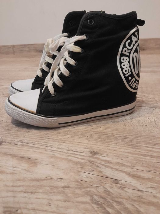 Sneakersy  Stan BDB wysokie 40 !