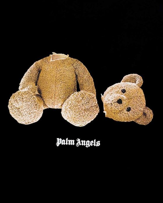 Футболка Palm Angels Bear Classic T-Shirt Black
