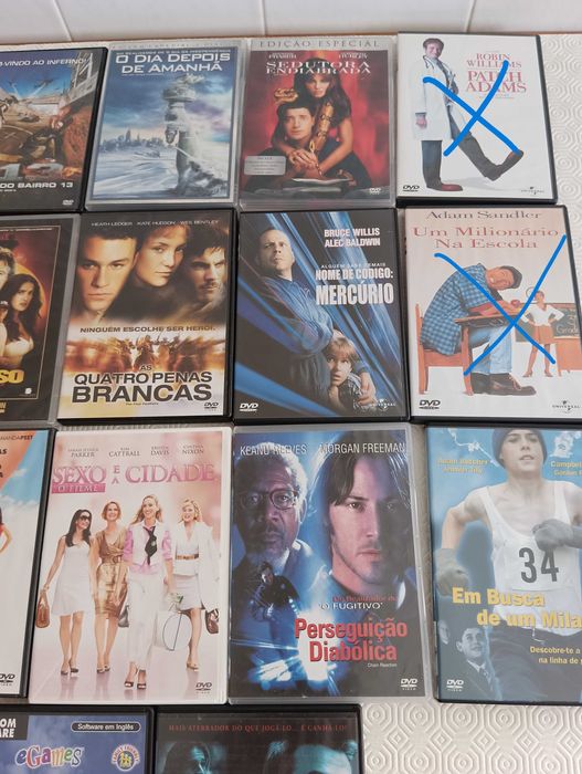 Vários filmes novos originais