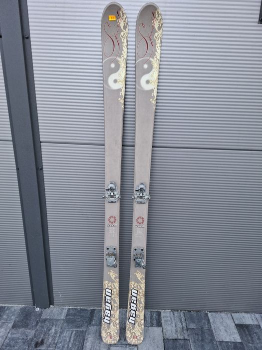 Narty skiturowe zestaw set używany Hagan Spirit 72 160 cm  Dynafit