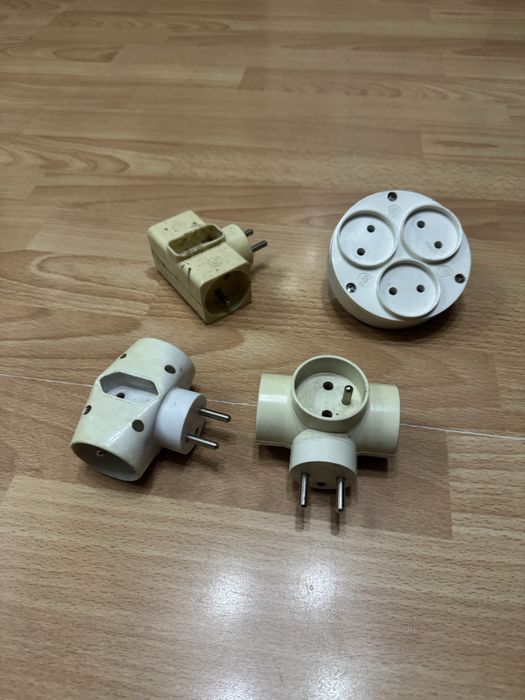 Gniazdo Elektryczne rozgałęźnik 3 gniazda rozgałęziacz