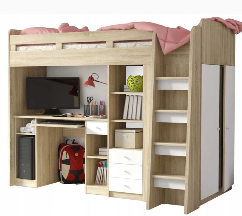 Łóżko piętrowe antresola