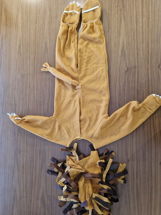 Fato leão_carnaval_halloween