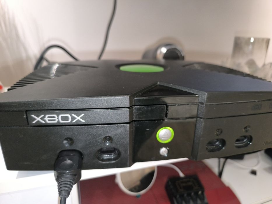 Xbox classica com chip modchip 500gb