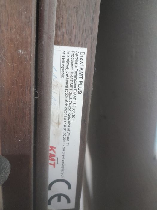 Drzwi wejściowe 100  do domu komórki garażu piwnicy na budowę