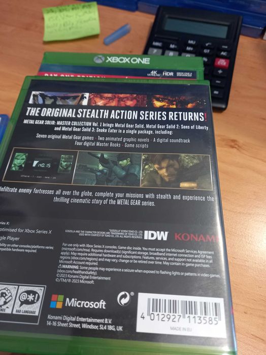 Metal Gear Solid Master Collection Volume 1 Xbox Series X