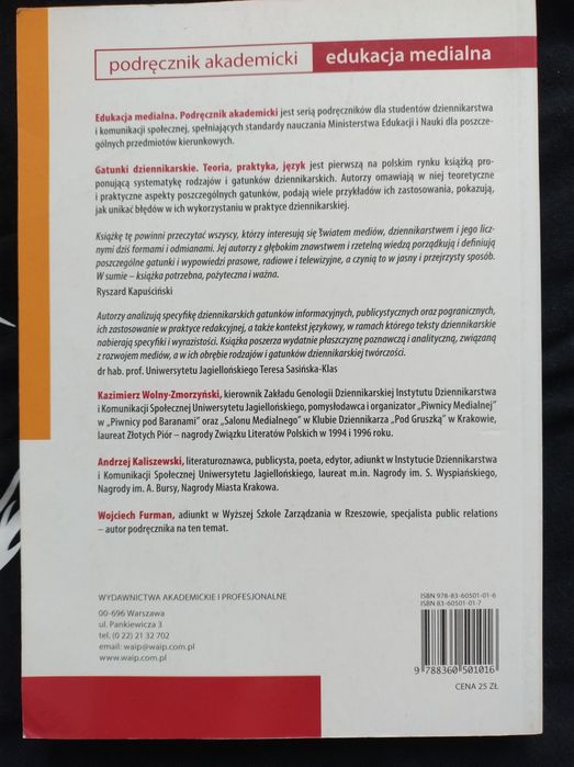 Gatunki dziennikarskie
