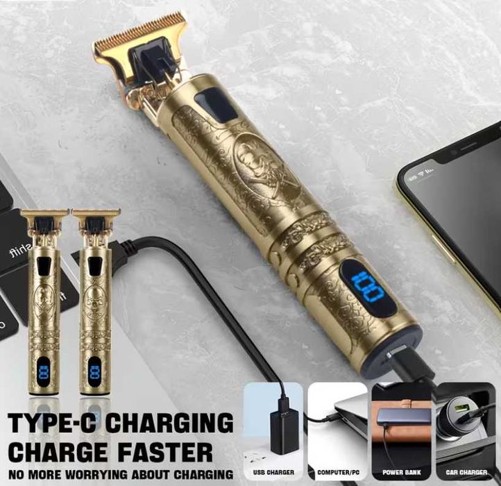 Тример для вусів і бороди, машинка