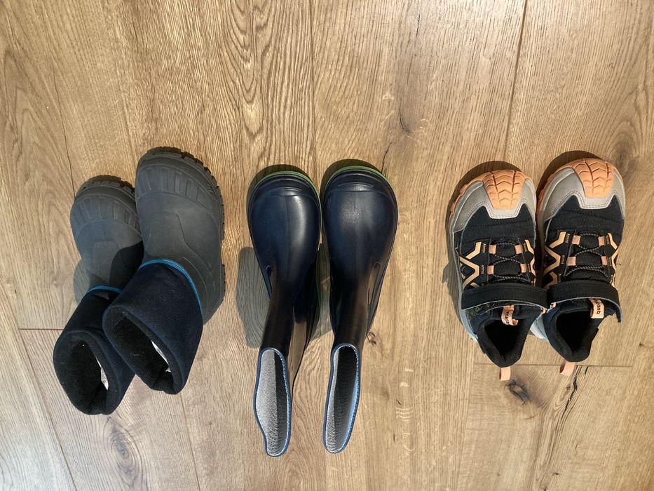 Botas/galochas de crianca