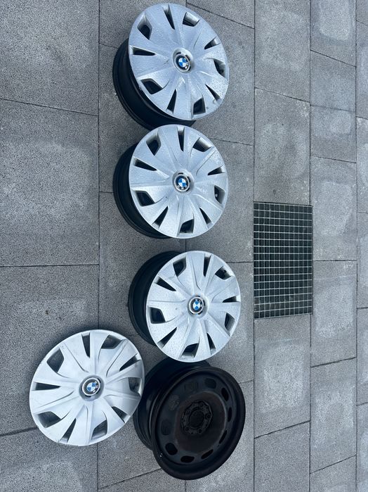 4 Jantes de Ferro BMW, 7x16'