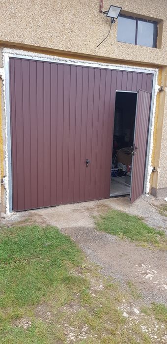 Brama garażowa uchylna dwuskrzydłowa pod wymiar montaż wycena