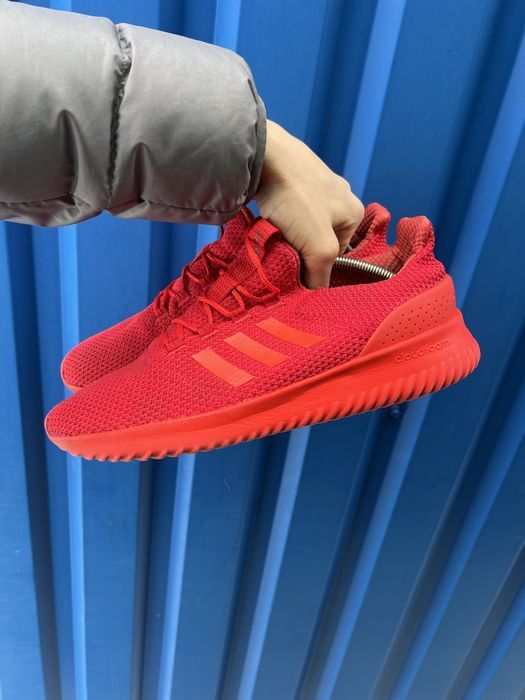 Adidas кроссовки cloudfoam ultimate cozy breathable 44 красные