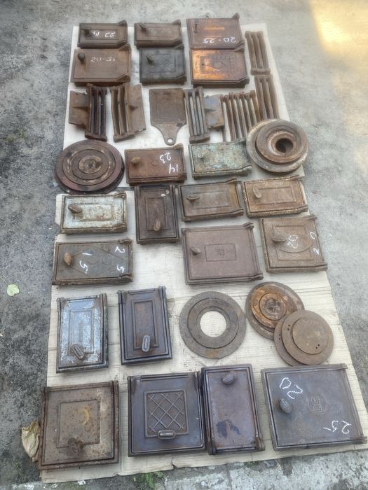 Колосники и дверцы на буржуйку