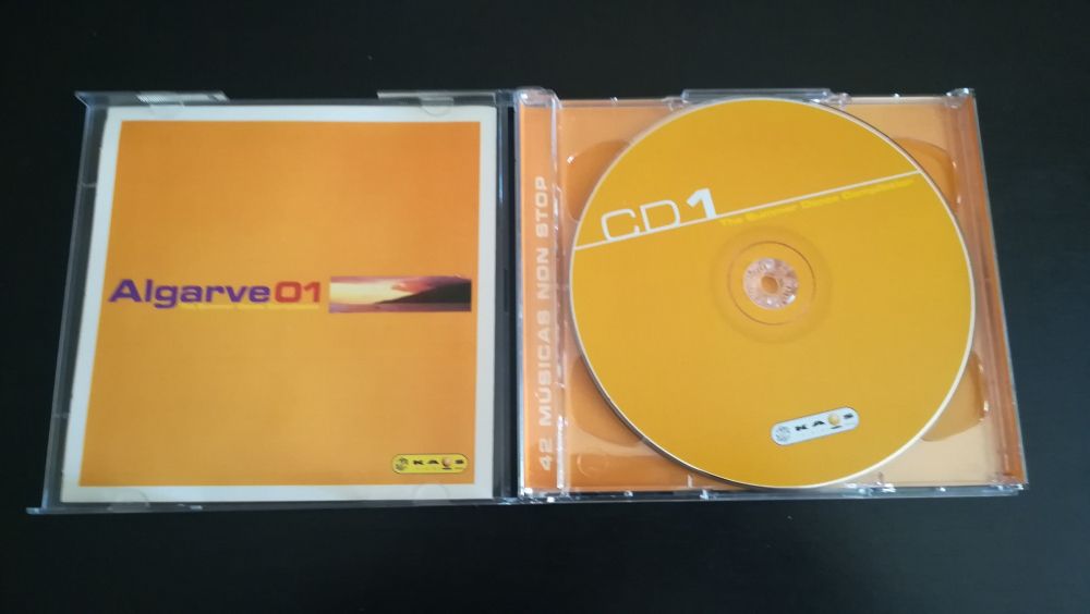 Duplo CD - Algarve 01 - KAOS - The Summer Dance Compillation - de 2001