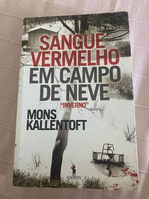 Sangue Vermelho em Campo de Neve de Mons Kallentoft