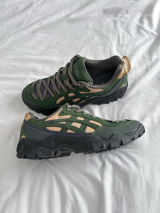 ‼️НОВІ Кросівки Asics Gel-Pickax Modern Safari Multi Green