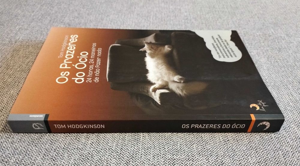 Livro "os prazeres do Ócio" Tom Hodgkinson