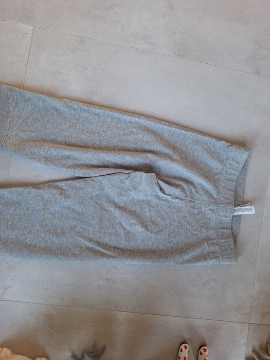Legginsy bawełniane Adidas bawełna cotton ćwiczenia bieganie trening