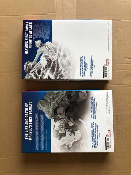 Fantastic Four By Jonathan Hickman Omnibus Vol. 1 e 2 Marvel Comics