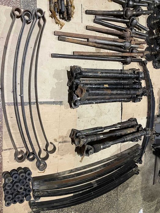 Кардани, шруси, листи ресорні Уаз 452, Уаз 469, Уаз 3151, Уаз 3303
