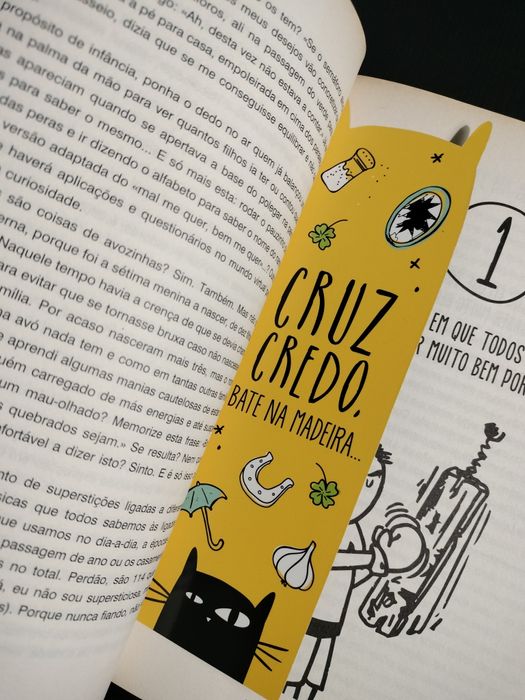 Livro "Cruz Credo, bate na madeira..."