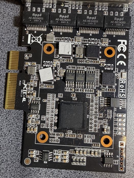 4-portowa karta sieciowa PCIe