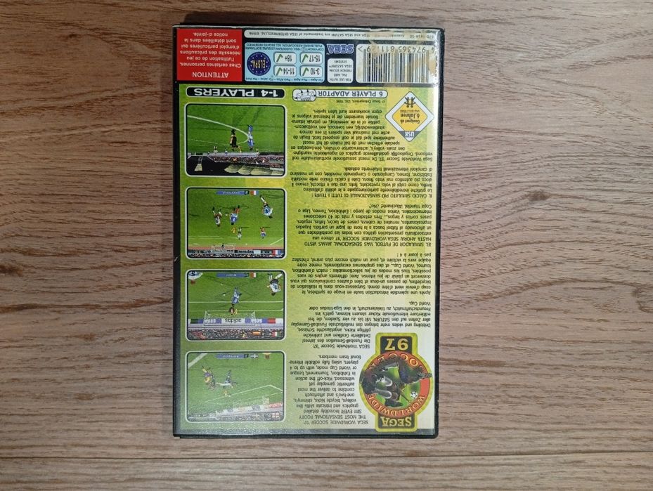 Sega Worldwide Soccer 97 Sega Saturn