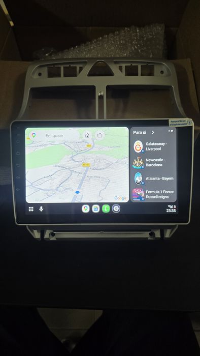 Entregas grátis Zona Grande Porto Rádio Android 14 Peugeot 307 (Novo)