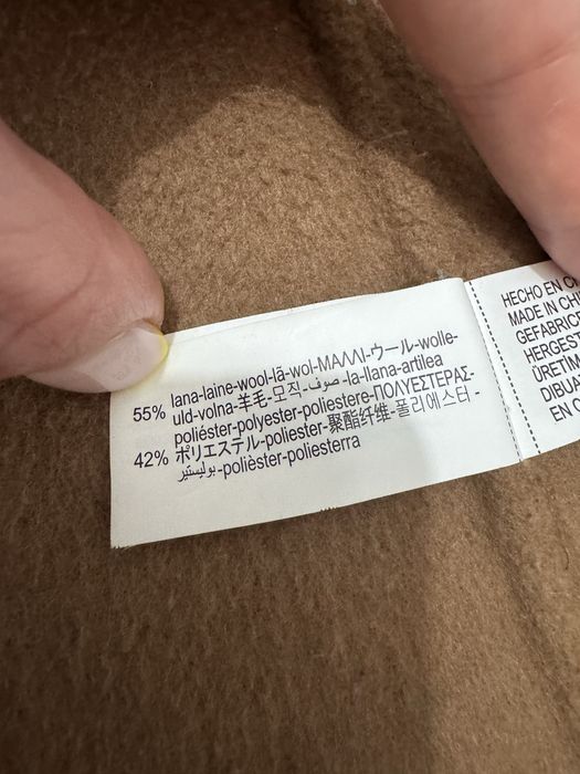 Дитяче вовняне пальто  Zara
