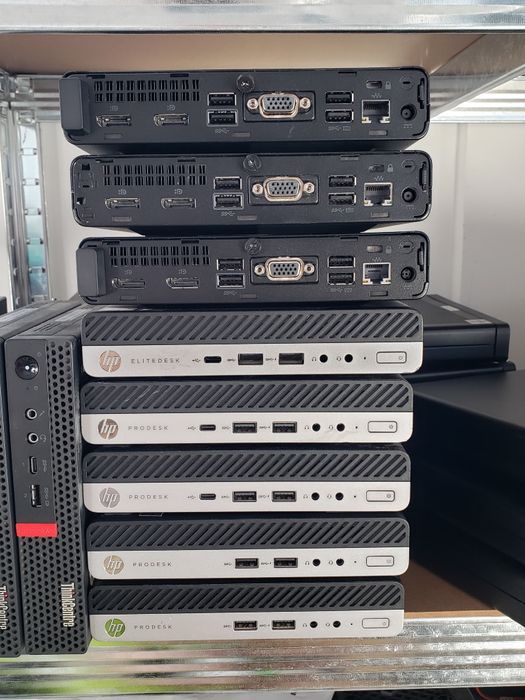 Компактний ПК HP ProDesk 600 G5 Mini / Core i5-9500T / 8GB DDR4 / 256GB SSD NVMe / Гарантія /