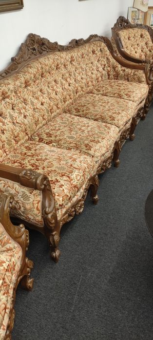 Terno de sofás antigos