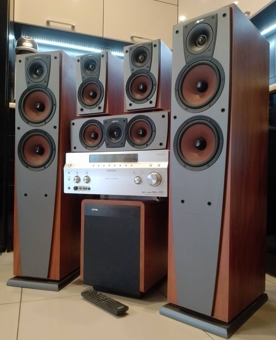 Kino Domowe Sony Kolumny Jamo Subwoofer Aktywny