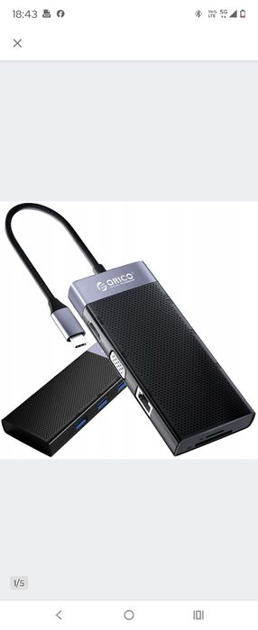 Stacja dokująca 10 portów