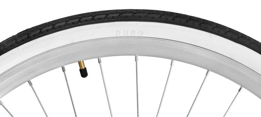 Damski Stylowy Rower miejski Moena 28 cali Biały Koszyk+lampki NOWY!