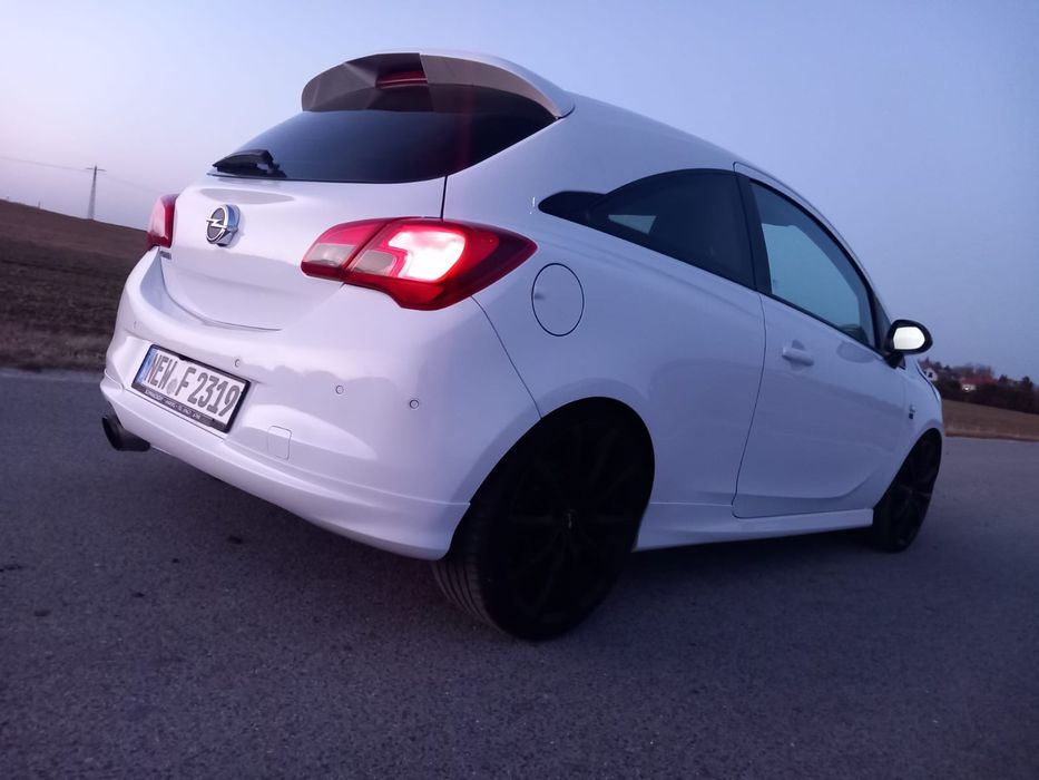 Opel Corsa OPC-Line 1.4b 150ps 6b 130tys.km  xenon Navi Alu 19 Biała