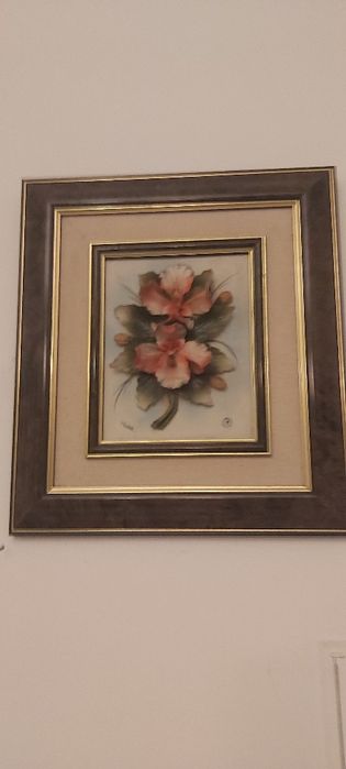 Quadros e espelho de entrada