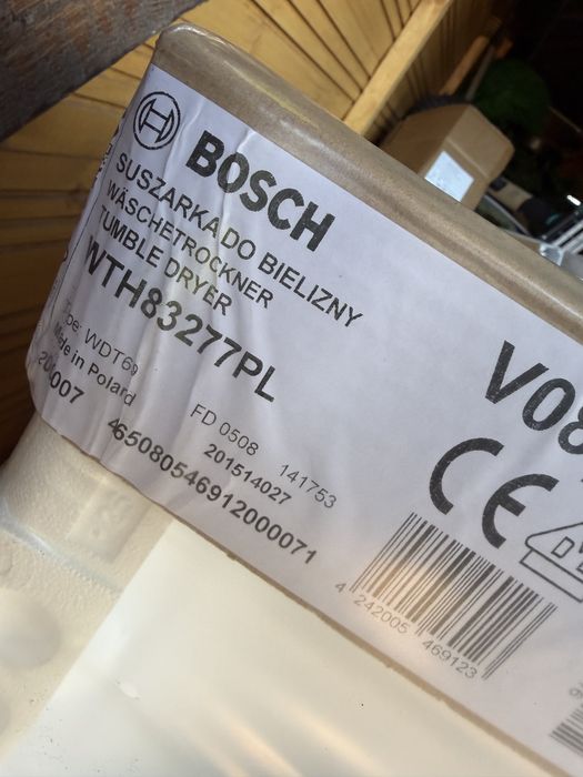 NOWA Suszarka BOSCH WTH83277PL Serie 4 z pompą ciepła