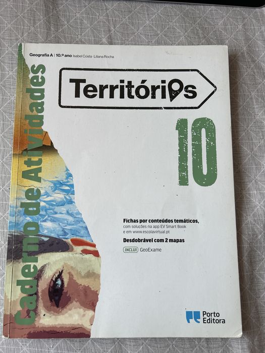 livro de fichas de geografia A 10 ano