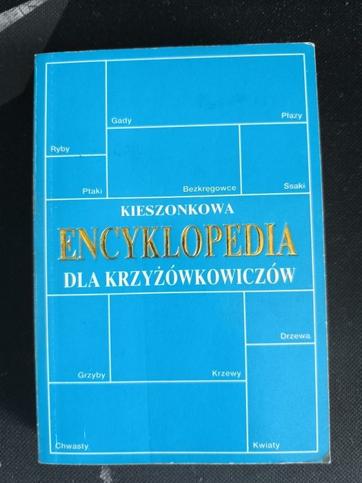 Książka ,, kieszonkowa encyklopedia dla krzyżówkowiczów"