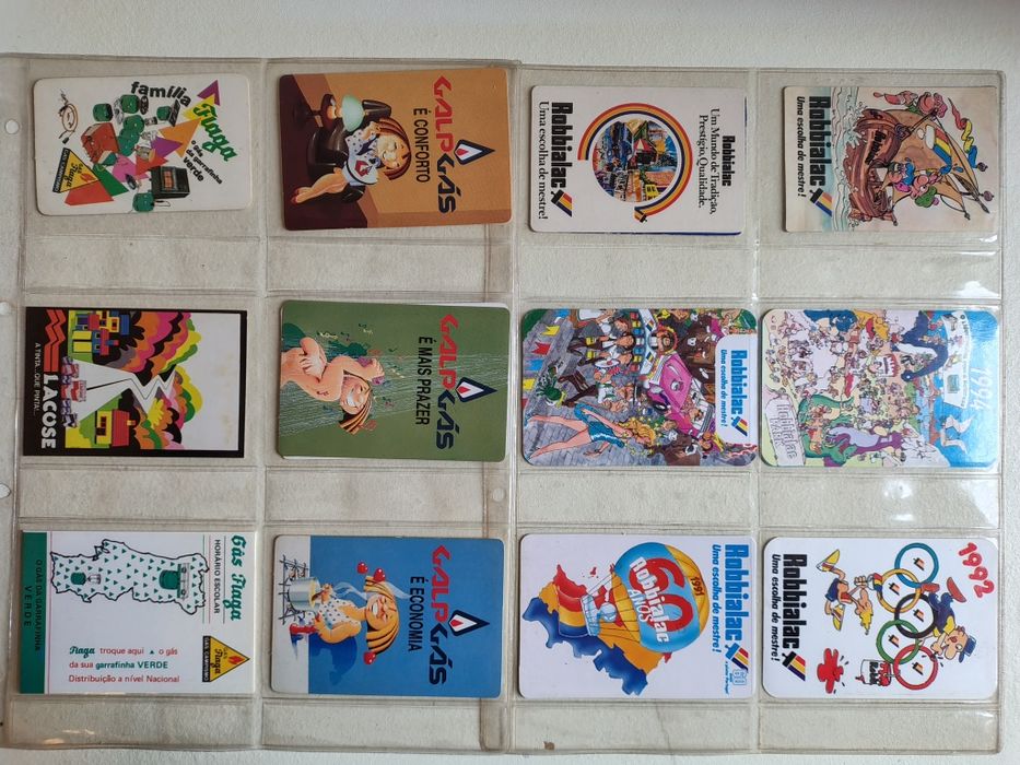 Coleção de 2,170 Calendários