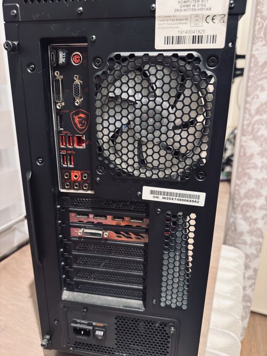 PC I5 8gen, GTX1060, 16bg ram
