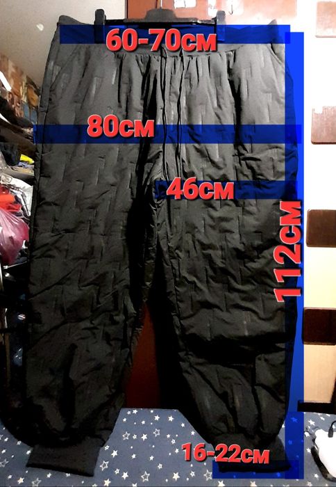 Ого-го какой размер новые очень тёплые зимние штаны джоггеры батал 6XL